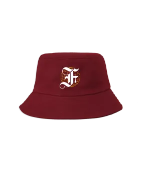 F Worldwide Bucket Hat (Burgundy)