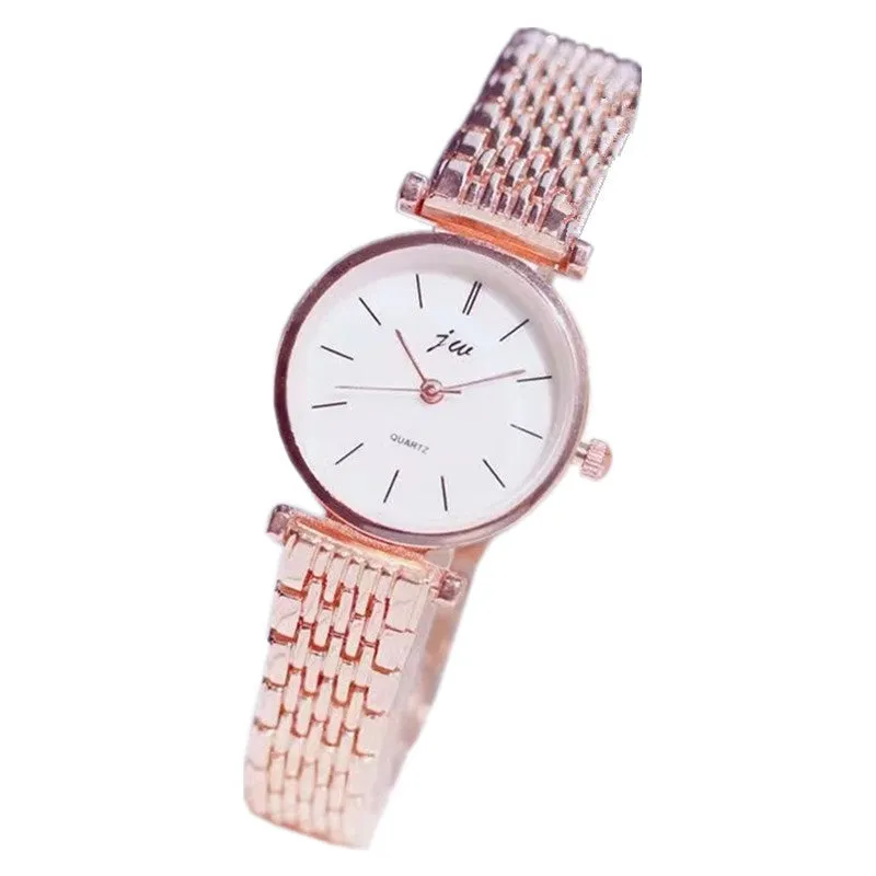 Fashion Ins Style Classic Women's Watch Women's Casual Electronic Quartz Steel Strap Student Watch