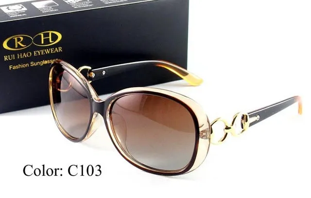 Fashion Polarized Sunglasses Women Brand Glasses 2017 Aviator Goggles Polarized Driving Sun Glasses oculos de sol feminino 2115