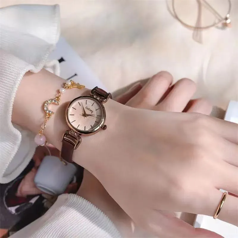 Genuine Watch Women's Simple Minority Fashion Student Sports Electronic Quartz Watch