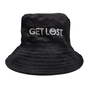 Get Lost Bucket Hat Black