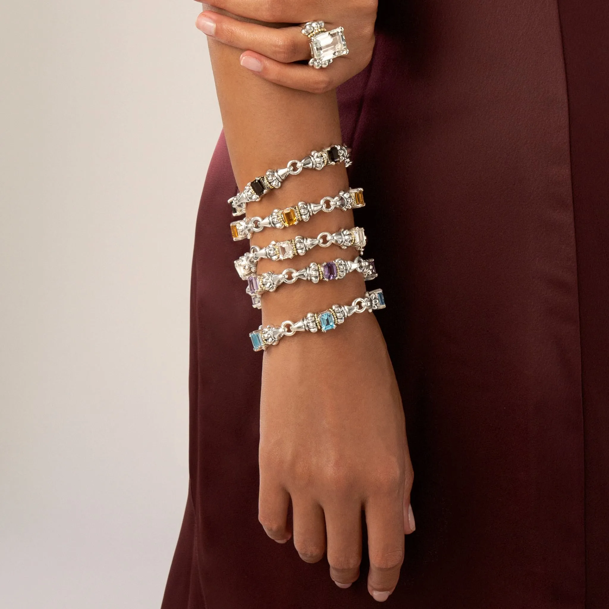 Glacier Classic White Topaz Bracelet