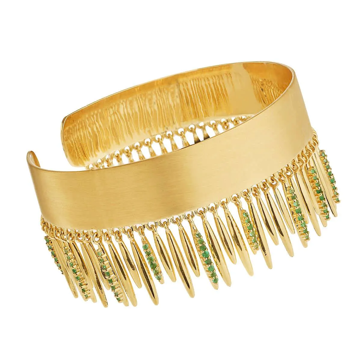 Grass Leaves Bangle Y-EM