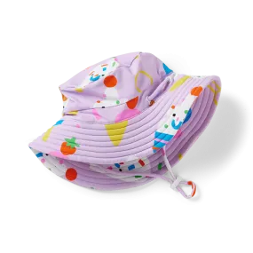 HALCYON NIGHTS SWIM BUCKET HAT SUNDAE FUN DAY