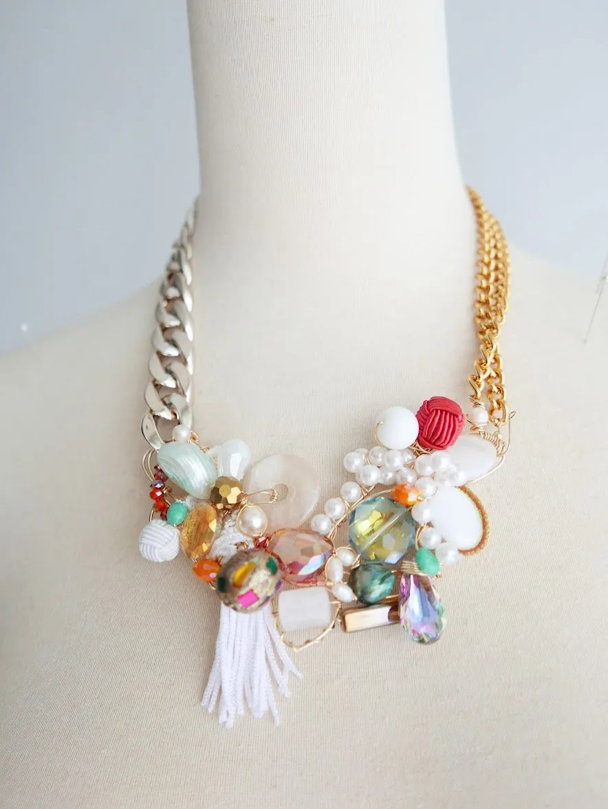 Harvest Time Statement Necklace