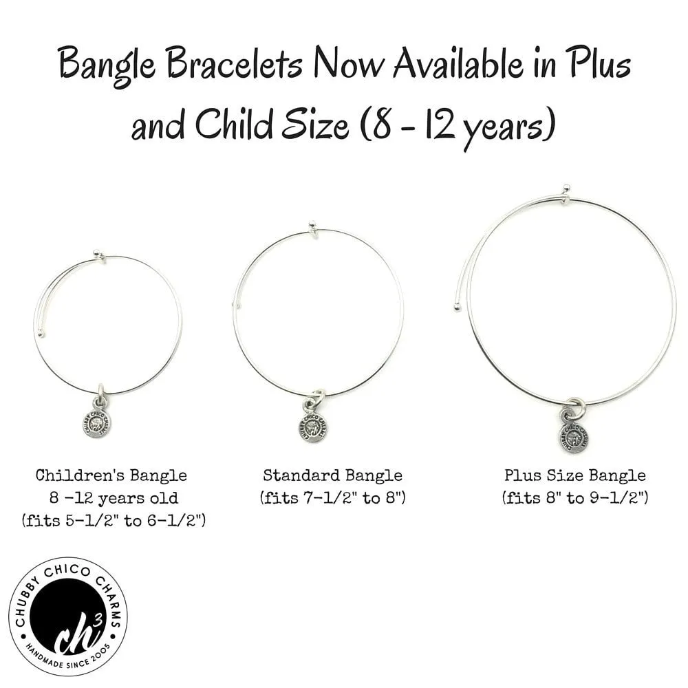 I Love My Physical Therapist Expandable Bangle Bracelet Set