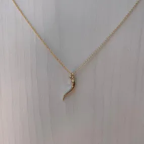 Italian Horn Necklace