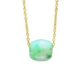 Jade Barrel (Lu Lu Tong) Necklace