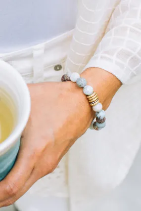 Larimar Sigma Bracelet