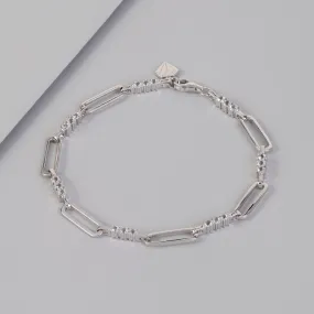 Link Topaz 925 Sterling Silver Bracelet