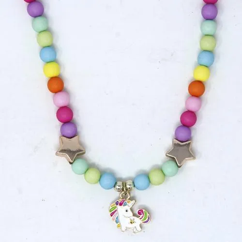 Little Unicorn Necklace & Bracelet Set