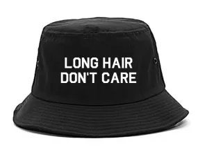 Long Hair Dont Care Mens Bucket Hat