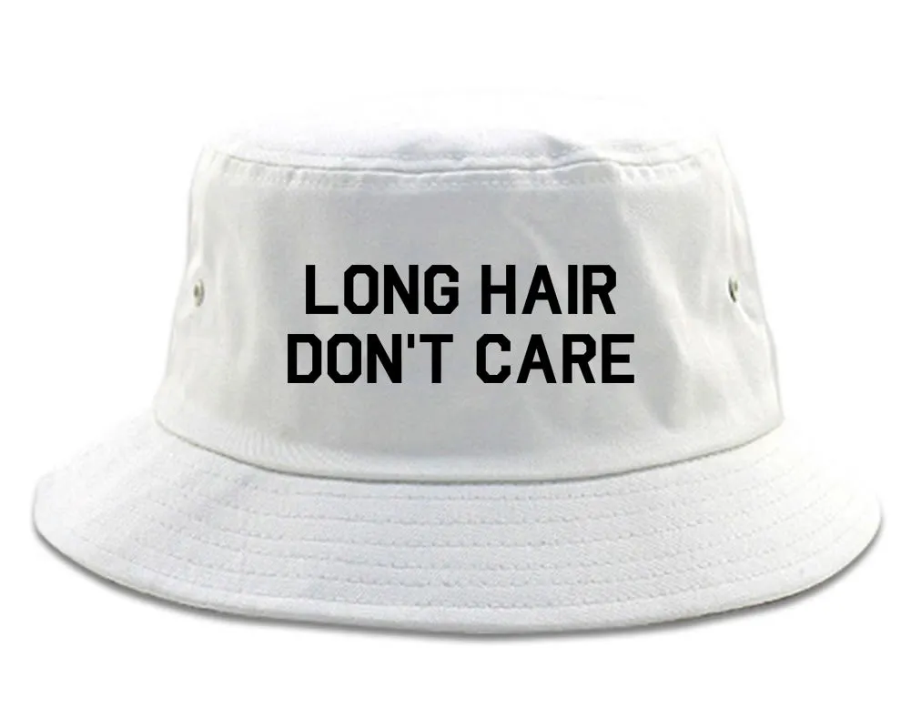 Long Hair Dont Care Mens Bucket Hat