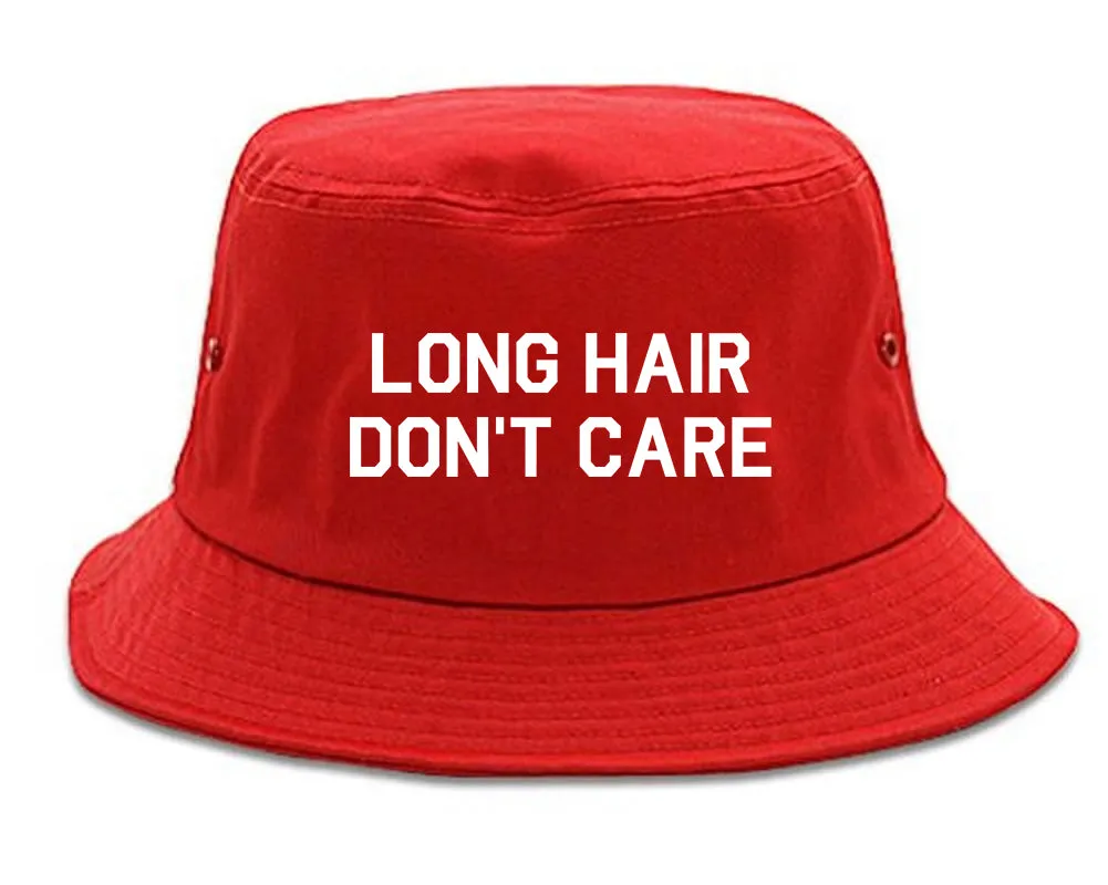 Long Hair Dont Care Mens Bucket Hat