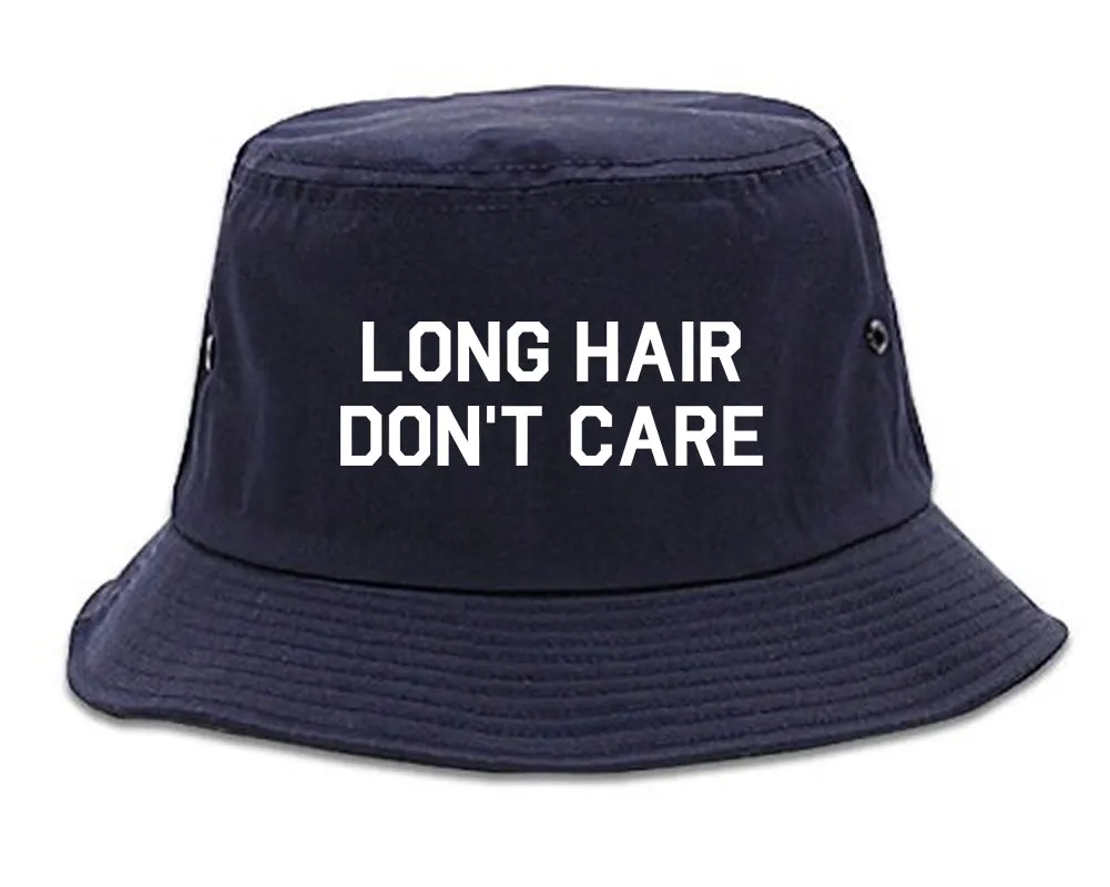 Long Hair Dont Care Mens Bucket Hat