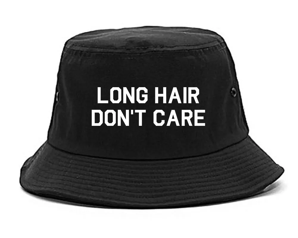 Long Hair Dont Care Mens Bucket Hat