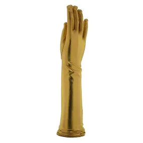 Long Metallic Gloves