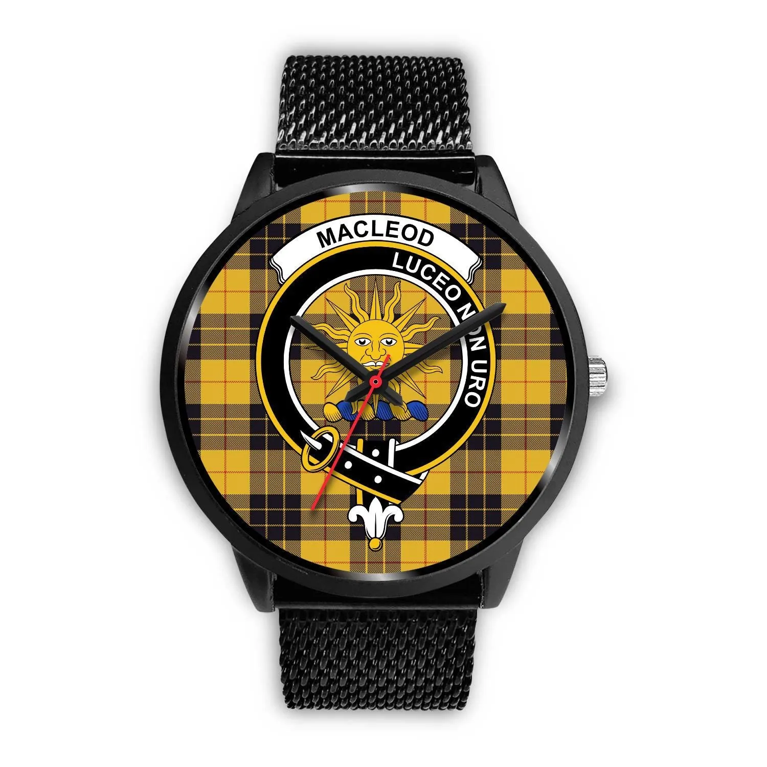 MacLeod Of Lewis Ancient Clan Badge Tartan Black Watch