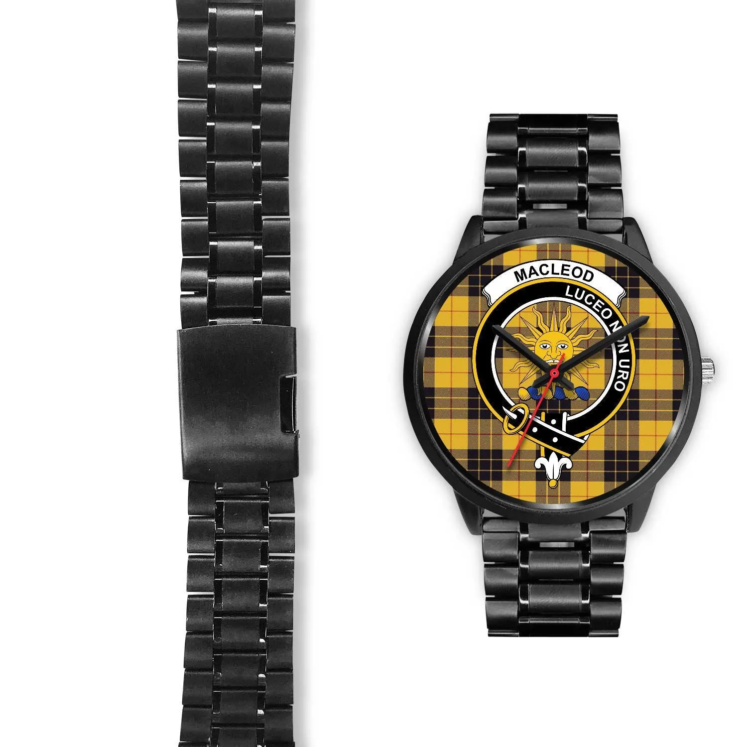 MacLeod Of Lewis Ancient Clan Badge Tartan Black Watch