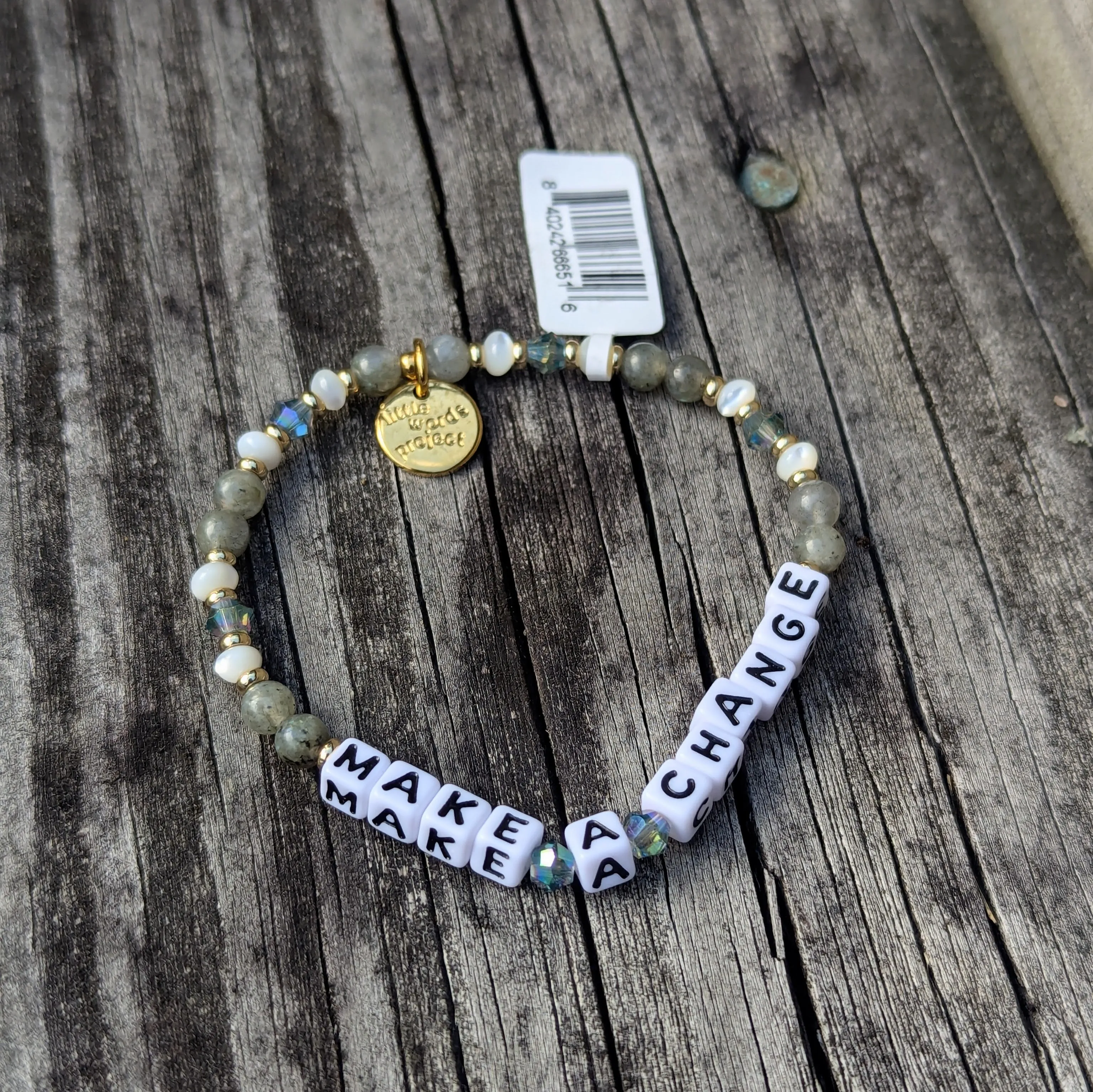 Make A Change Bead Bracelet