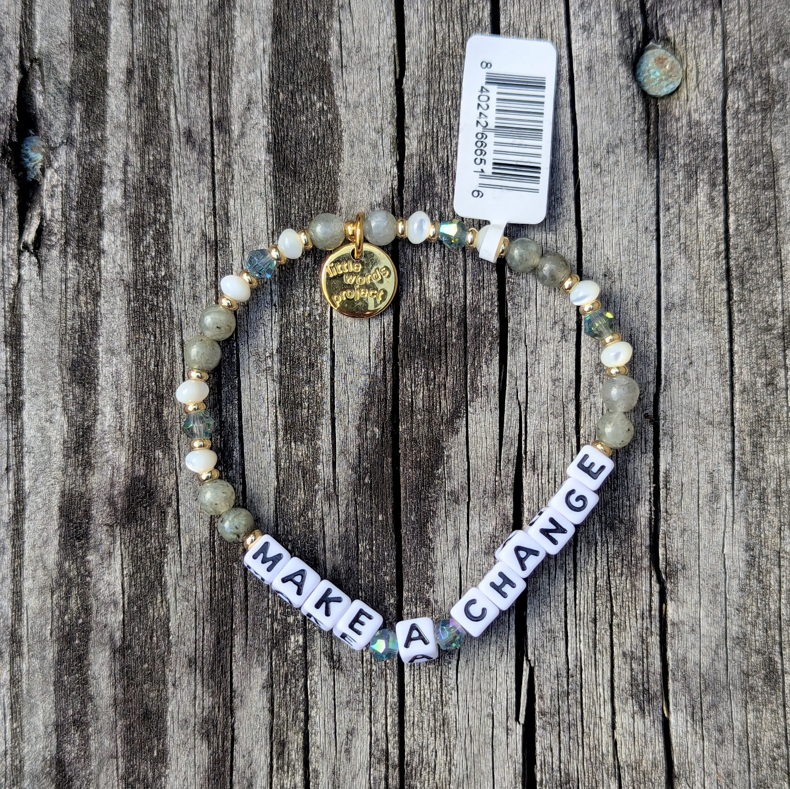 Make A Change Bead Bracelet