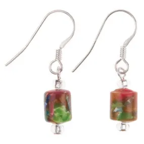 Marbled Barrels Earrings