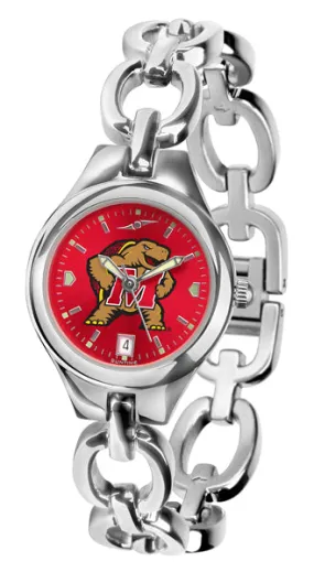 Maryland Terrapins Eclipse Ladies Watch - AnoChrome