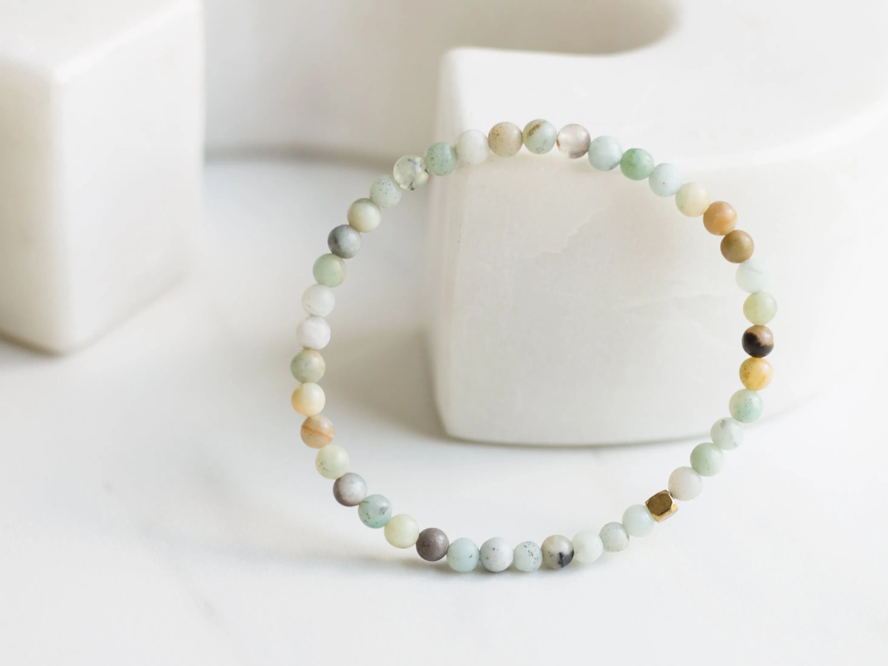 Micro Mini Amazonite Bracelet