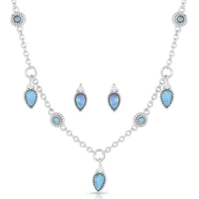 Montana Silversmiths® Women's Charmers Opal Jewelry Set