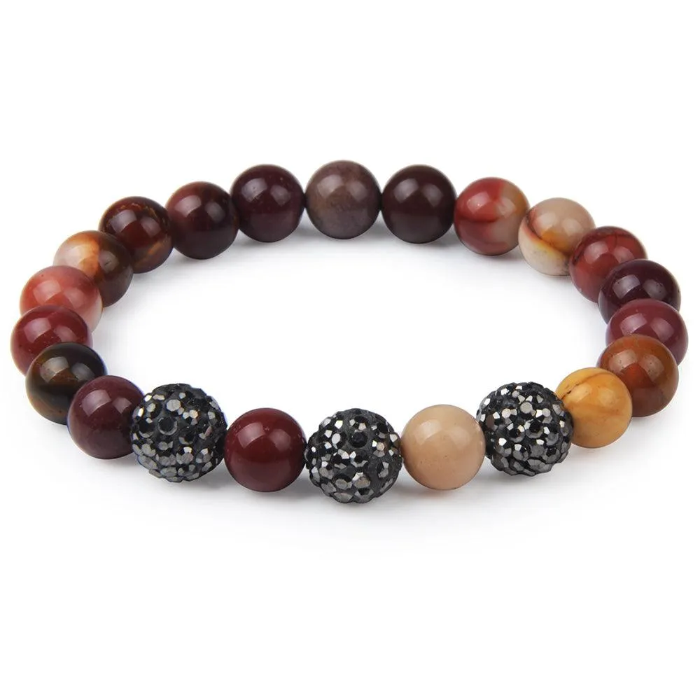 Mookaite Jasper Bracelet – Confidence and Calmness in Every Bead