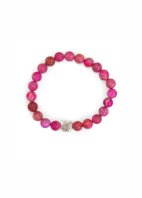 My wristy Business - Rose Beaded Bracelet