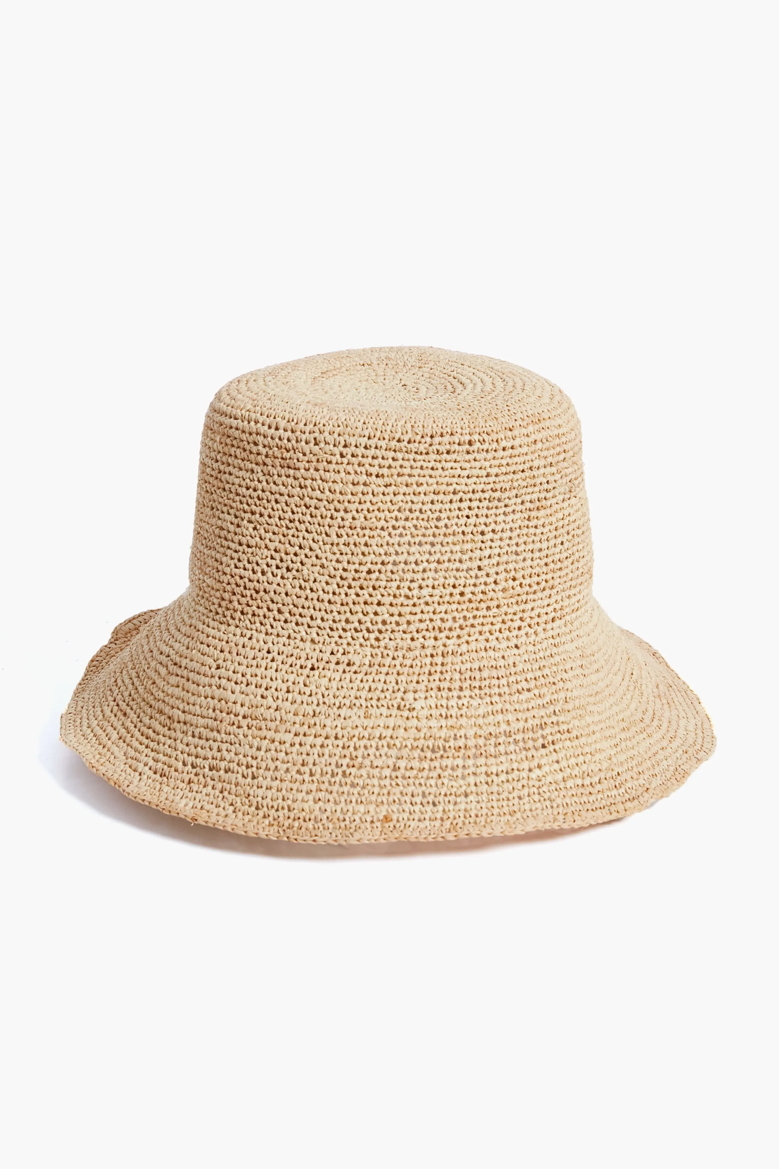 Natural Chic Crochet Bucket Hat