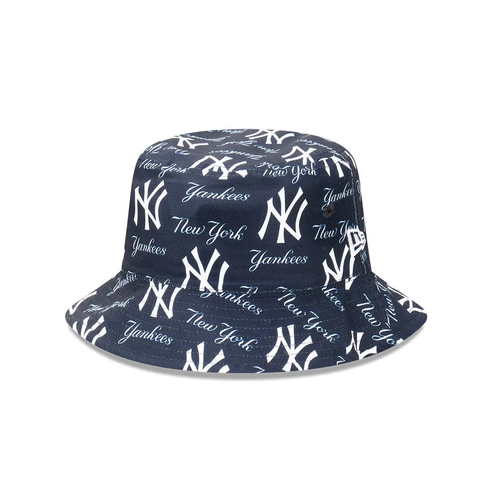 New Era Bucket MLB Reversible New York Yankees Team