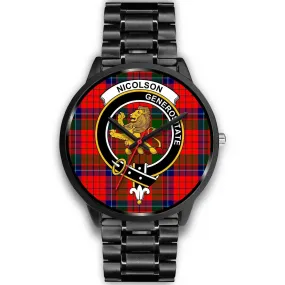 Nicolson Modern Clan Badge Tartan Black Watch