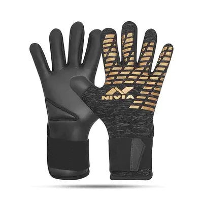 Nivia Ashtang Gold Goalkeeper Gloves