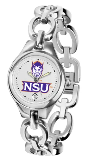 Northwestern State Eclipse Ladies Watch