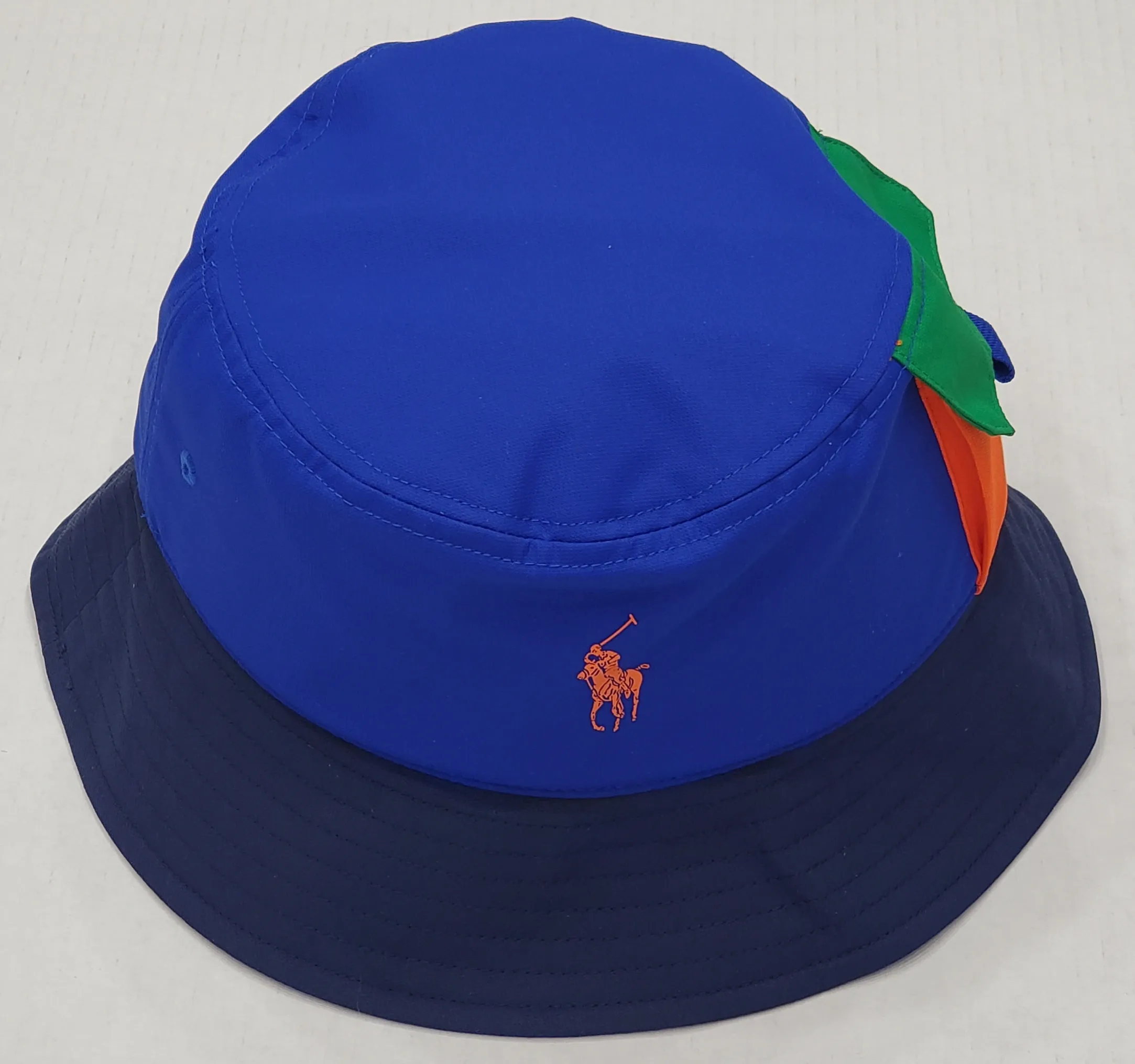 Nwt Polo Ralph Lauren Color Block Pocket Hat