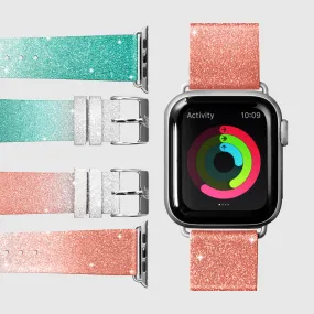 OMBRE SPARKLE Watch Strap for Apple Watch Series 1-10 & SE & ULTRA