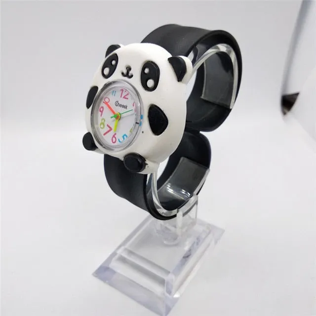 Panda bamboo watch