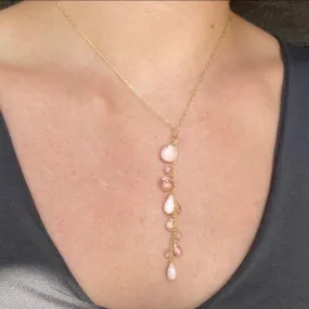 Pink Opal Cascade Jewelry