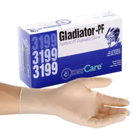 Powder-Free Synthetic Gladiator Gloves (S-XL), Case of 1,000