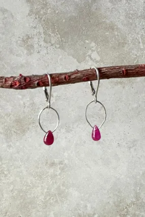 Precious Ruby Earrings