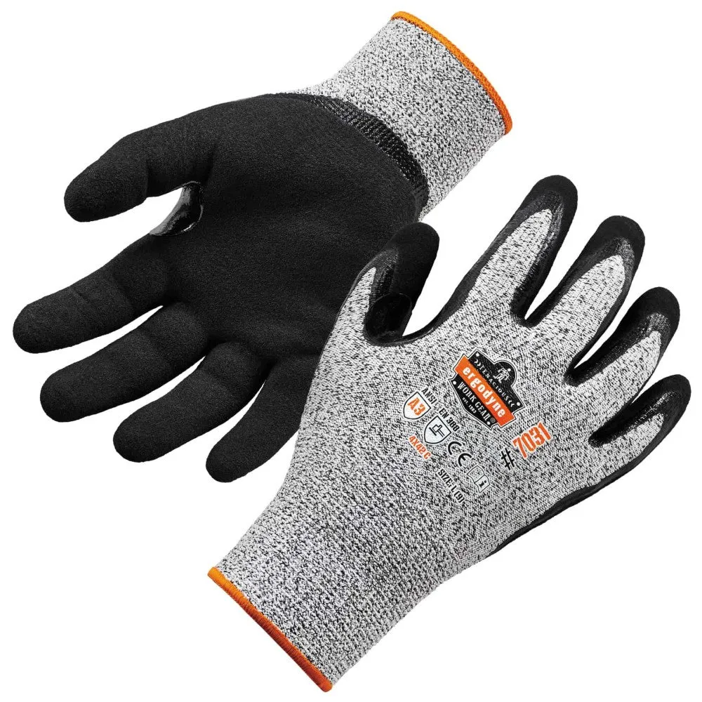 ProFlex 7031 Nitrile-Coated Cut-Resistant Gloves - ANSI A3, Extra Strength