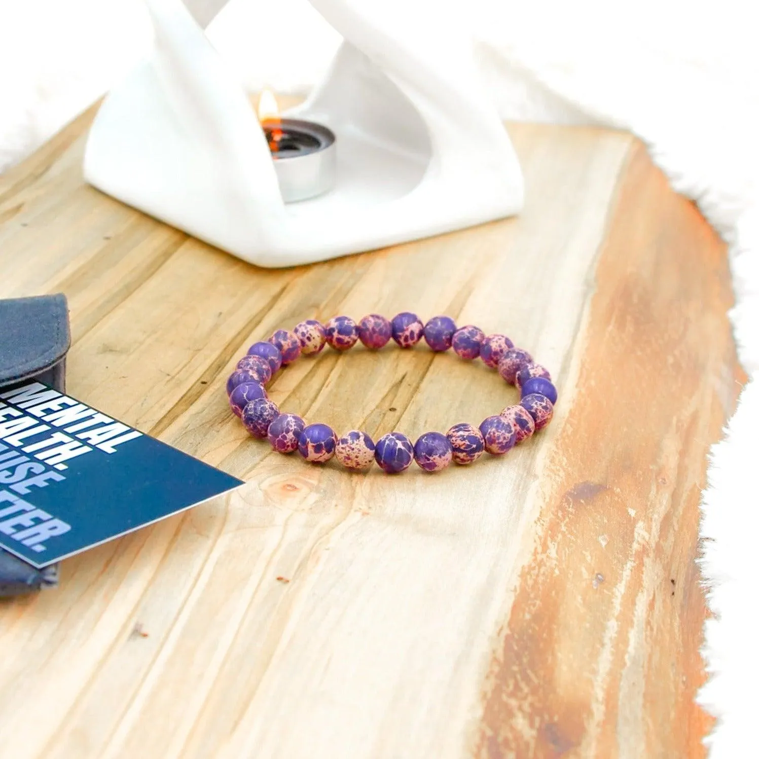 Purple Emperor Stone Quartz Bracelet – Boost Your Confidence and  Peace