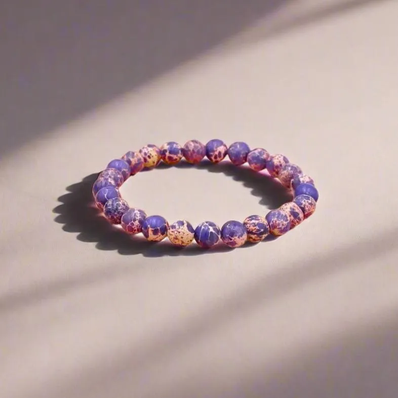 Purple Emperor Stone Quartz Bracelet – Boost Your Confidence and  Peace