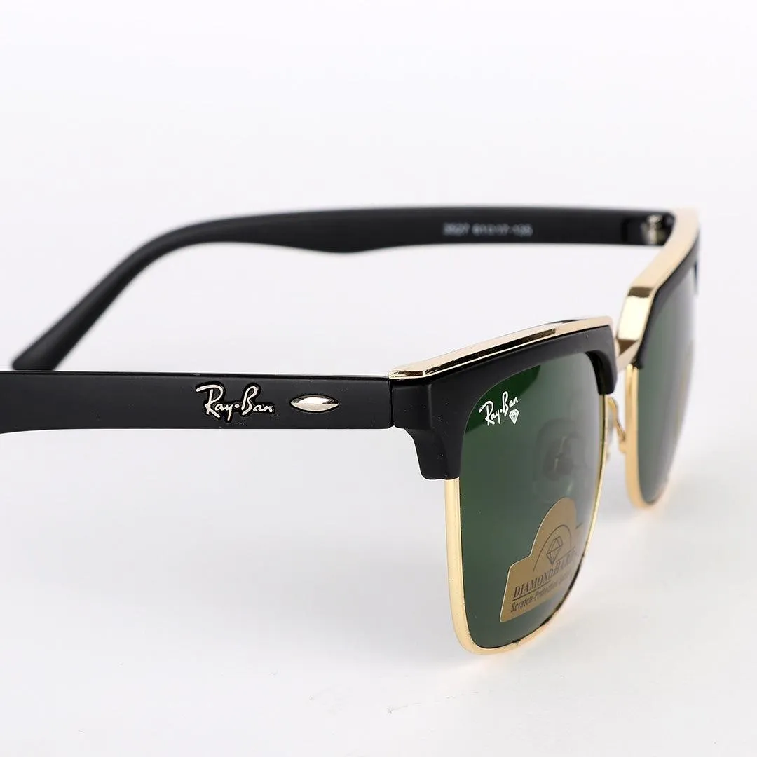 Ray-Ban Havana gold light green G-15 Lens Sunglasses