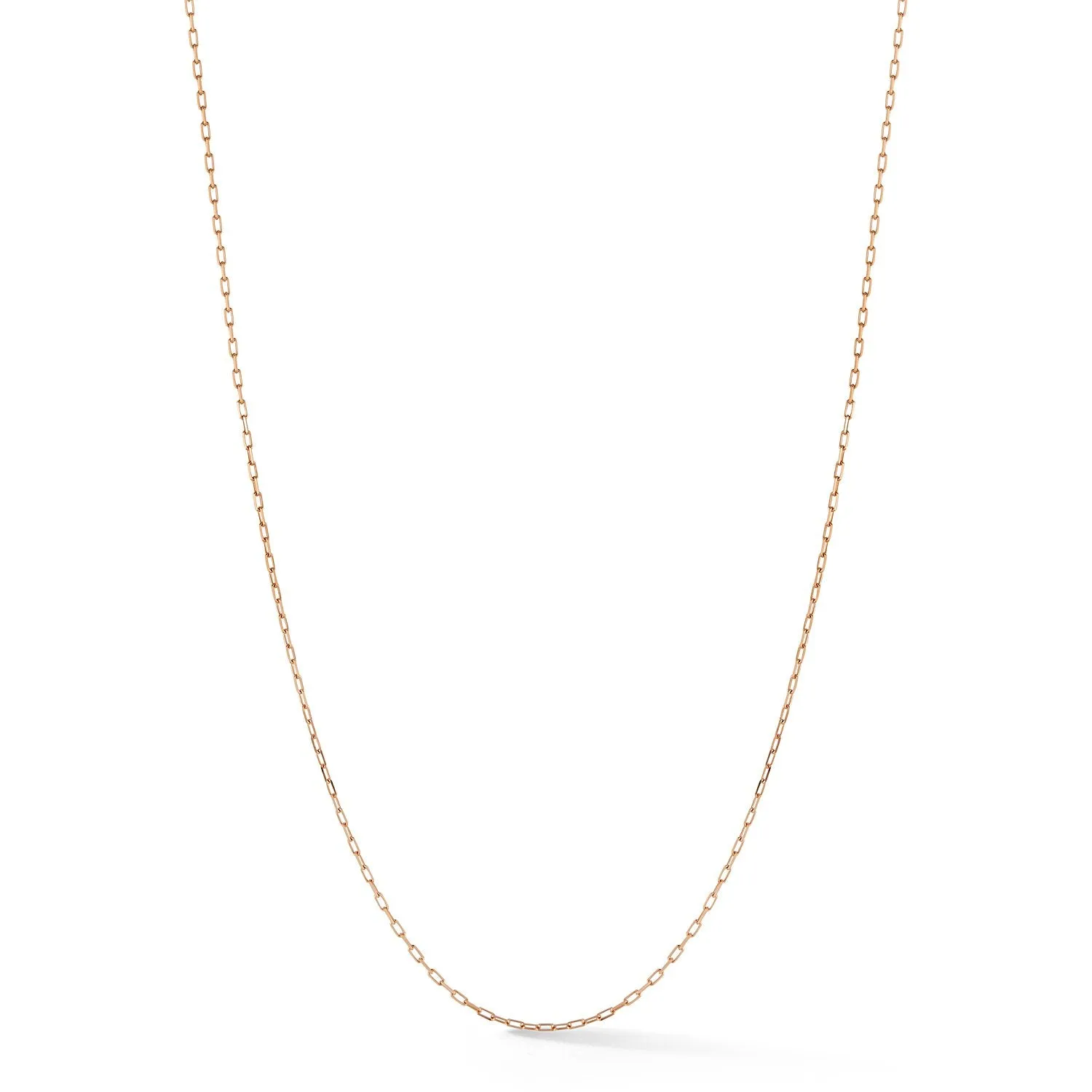 Rectangle Chain Necklace No. 40