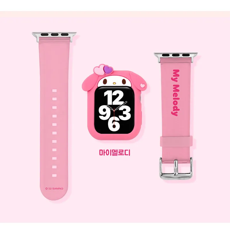 Sanrio Characters Apple Watch Silicone Case   Strap Set