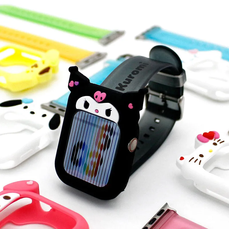 Sanrio Characters Apple Watch Silicone Case   Strap Set