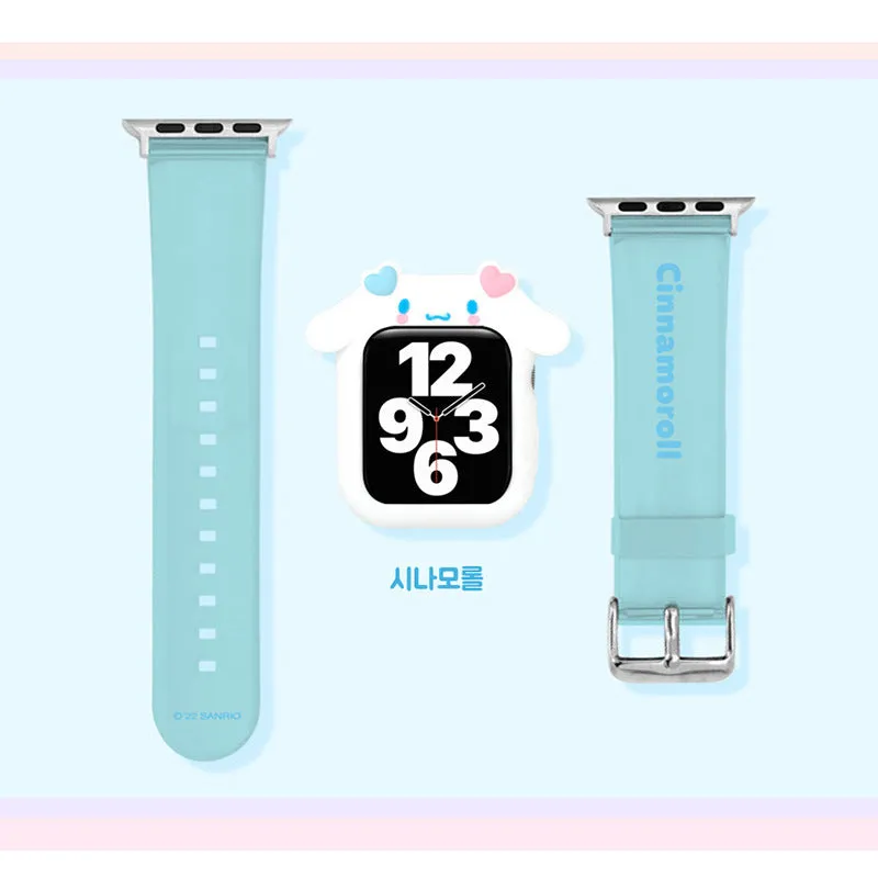 Sanrio Characters Apple Watch Silicone Case   Strap Set